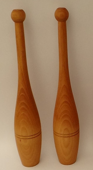0.5kg Indian clubs. Click for larger image