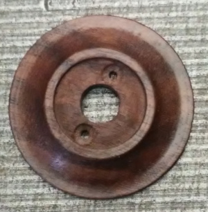 Back plate for door knob