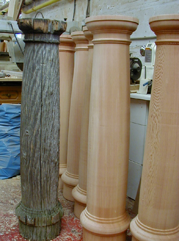 Cedar Columns