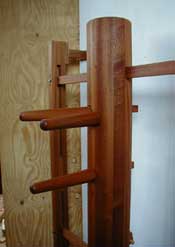 Wall mounted dummy in Sapele